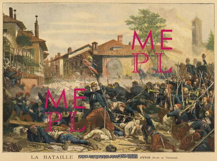 : BATTLE OF MAGENTA / 1859 : BATTLE OF MAGENTA / 1859