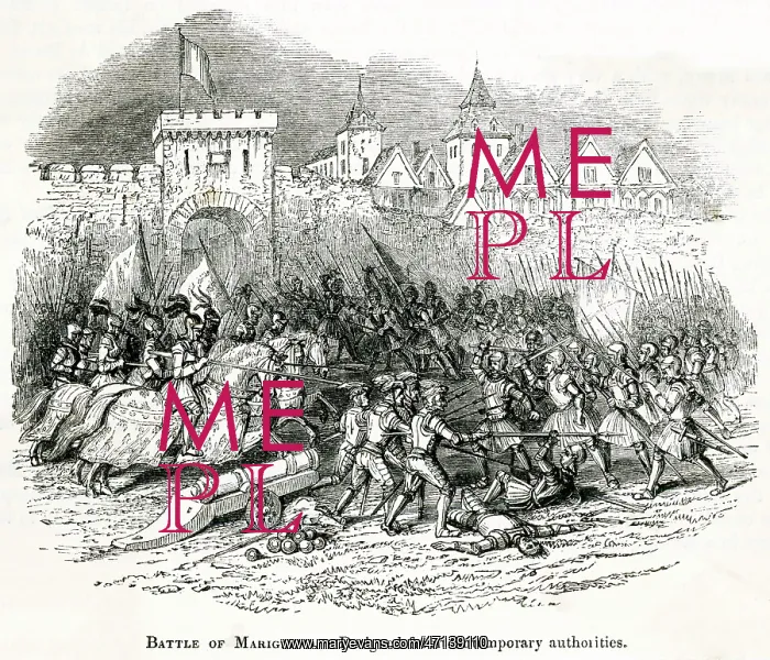 : Battle of Marignano, Italy : Battle of Marignano, Italy