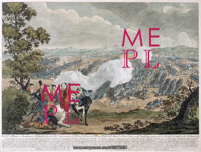 : The Battle of Minden, 1 August 1759 : The Battle of Minden, 1 August 1759
