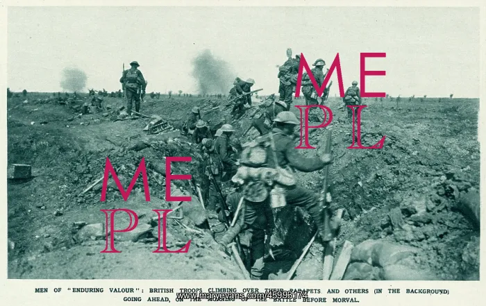 : Battle of Morval 1916 : Battle of Morval 1916