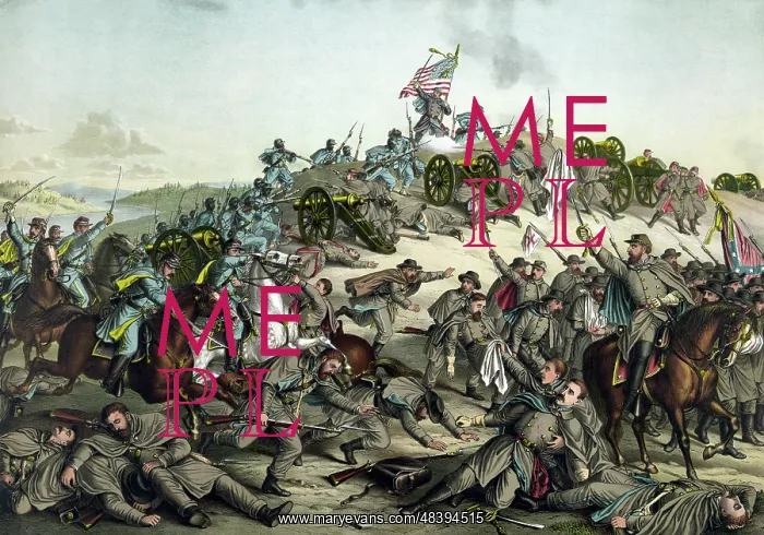 : Battle of Nashville, circa 1864 : Battle of Nashville, circa 1864