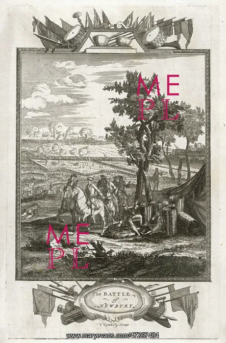 : THE BATTLE OF NEWBURY : THE BATTLE OF NEWBURY