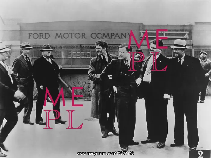 : Battle of the Overpass at Ford River Rouge plant : Battle of the Overpass at Ford River Rouge plant