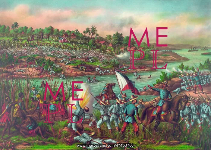 : Battle of Paceo. (Manila) Feb'y 4 & 5 1899 : Battle of Paceo. (Manila) Feb'y 4 & 5 1899