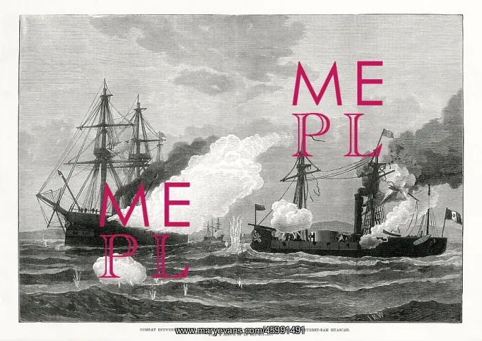 : Battle of Pacocha'; between HMS Shah and Amethyst : Battle of Pacocha'; between HMS Shah and Amethyst