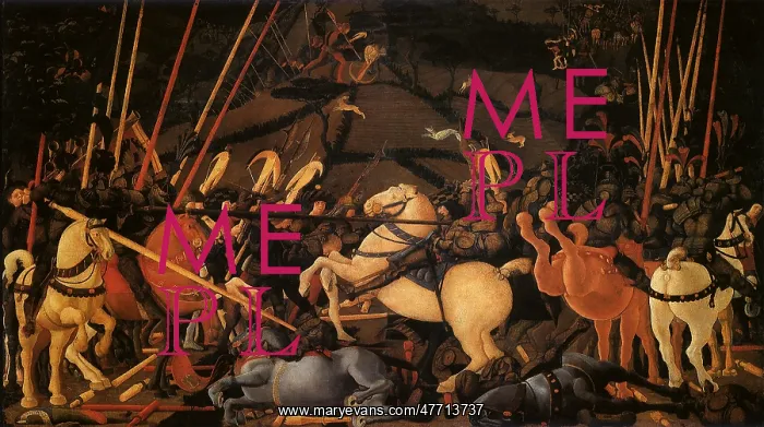 : Battle of San Romano, by Uccello : Battle of San Romano, by Uccello