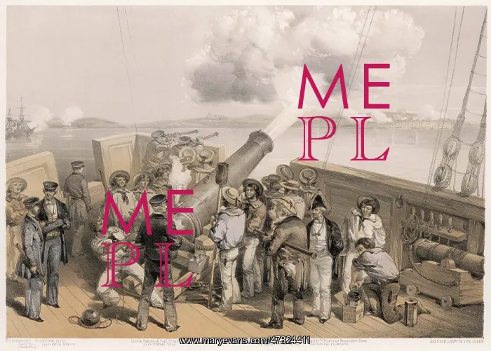 : Battle Scene 1854 : Battle Scene 1854