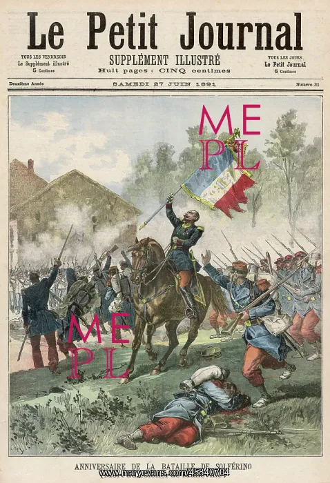 : BATTLE OF SOLFERINO : BATTLE OF SOLFERINO