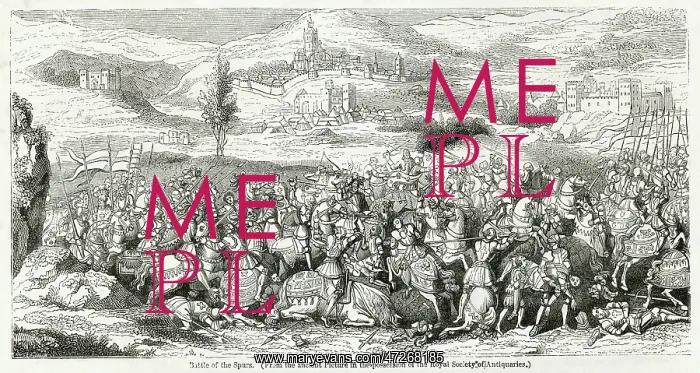 : BATTLE OF THE SPURS 1513 : BATTLE OF THE SPURS 1513