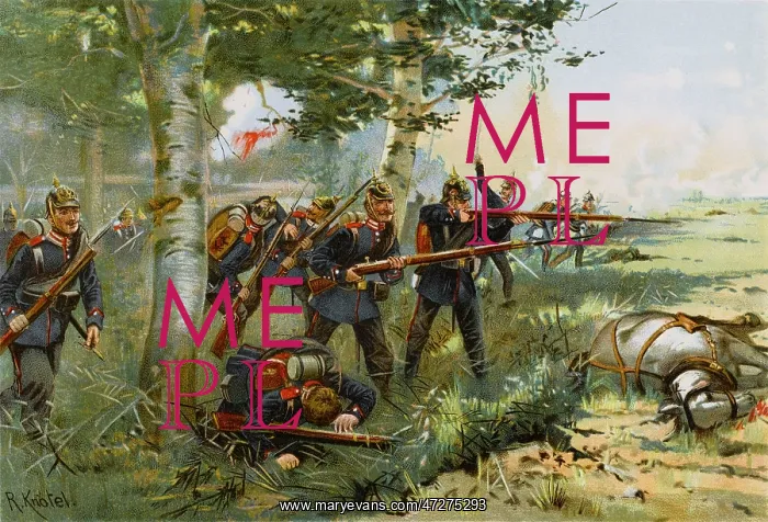 : BATTLE OF ST PRIVAT 1870 : BATTLE OF ST PRIVAT 1870