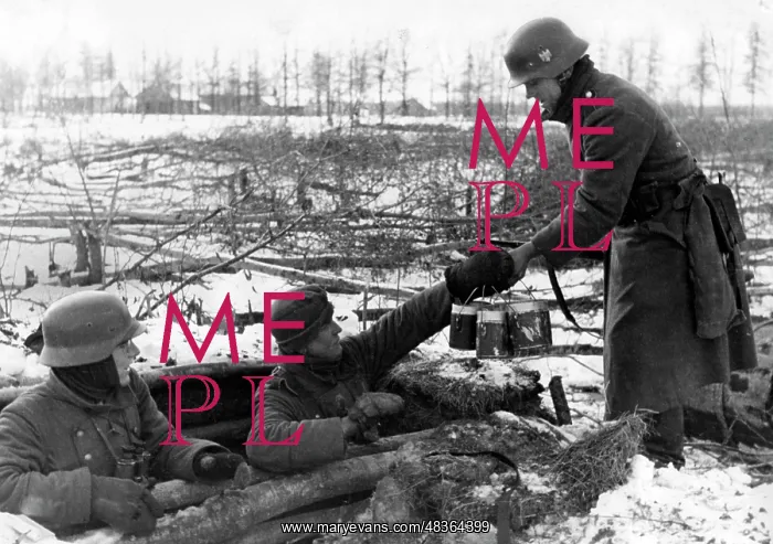 : Battle station on the Volkhov Front, 1942 : Battle station on the Volkhov Front, 1942