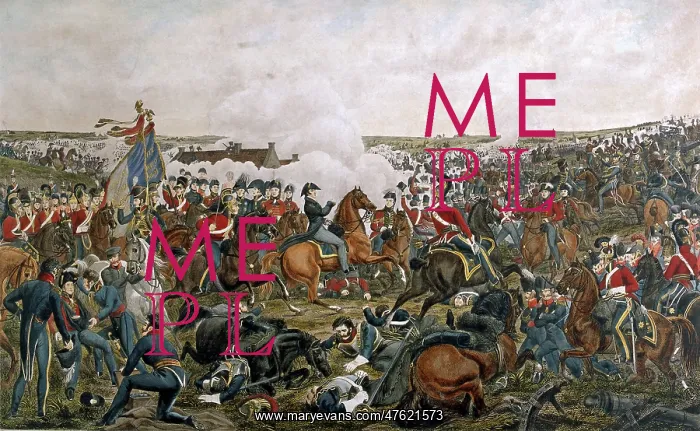 : Battle of Waterloo, 1815 : Battle of Waterloo, 1815