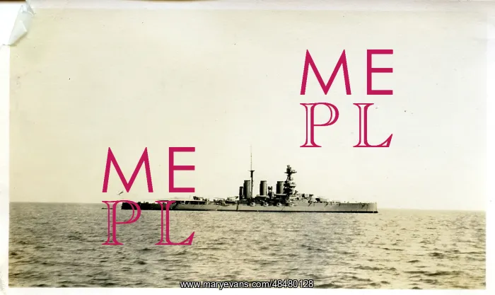 : Battlecruiser HMS Tiger, Bournemouth, Dorset : Battlecruiser HMS Tiger, Bournemouth, Dorset