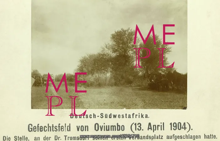 : Battlefield of Oviumbo, 1908 : Battlefield of Oviumbo, 1908