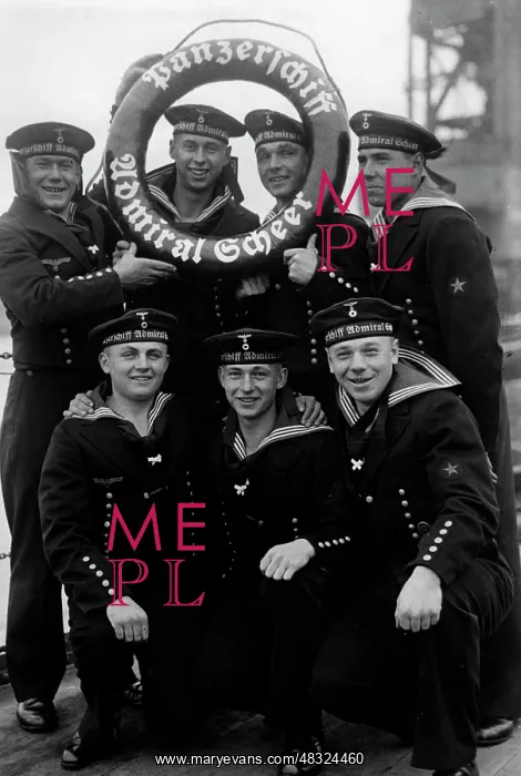 : Battleship Admiral Scheer, 1934 : Battleship Admiral Scheer, 1934
