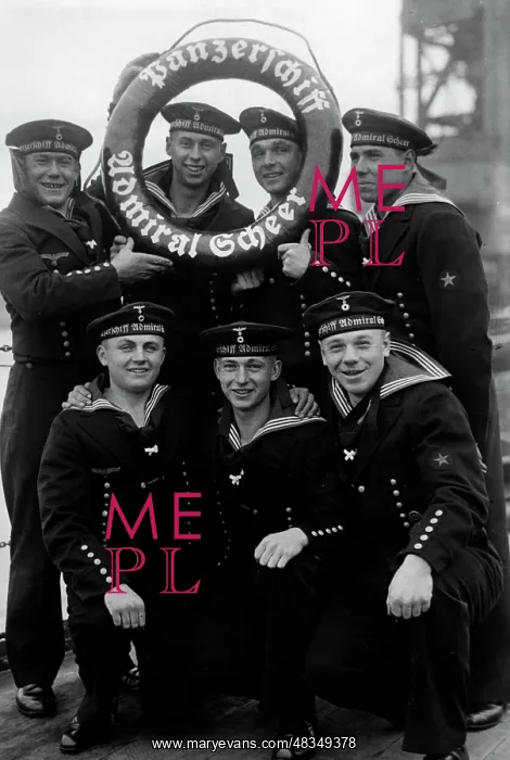 : Battleship Admiral Scheer, 1934 : Battleship Admiral Scheer, 1934