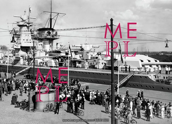 : Battleship Admiral Scheer, 1935 : Battleship Admiral Scheer, 1935