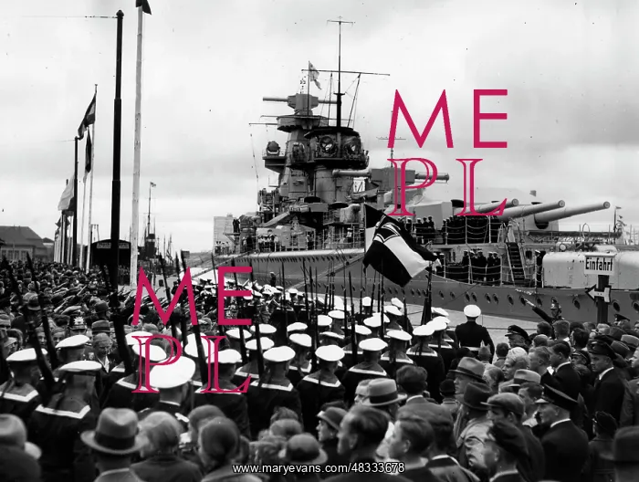 : Battleship Admiral Scheer, 1935 : Battleship Admiral Scheer, 1935