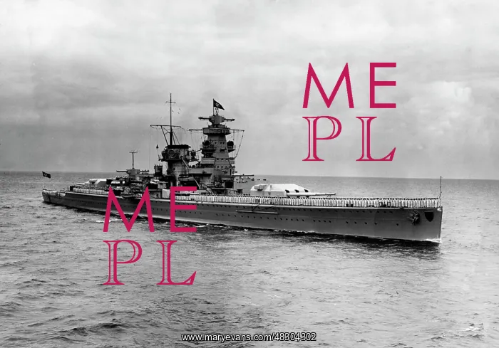 : Battleship Admiral Scheer, 1936 : Battleship Admiral Scheer, 1936