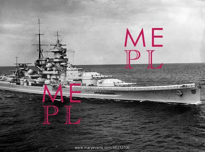 : Battleship Gneisenau, 1938 : Battleship Gneisenau, 1938