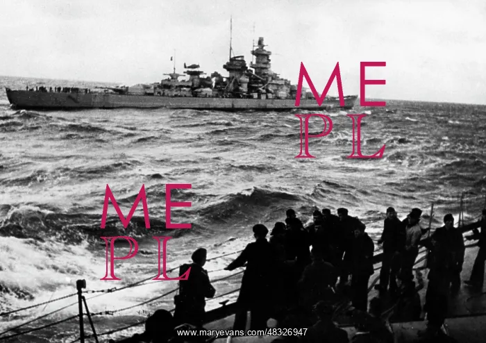 : Battleship Gneisenau, 1941 : Battleship Gneisenau, 1941