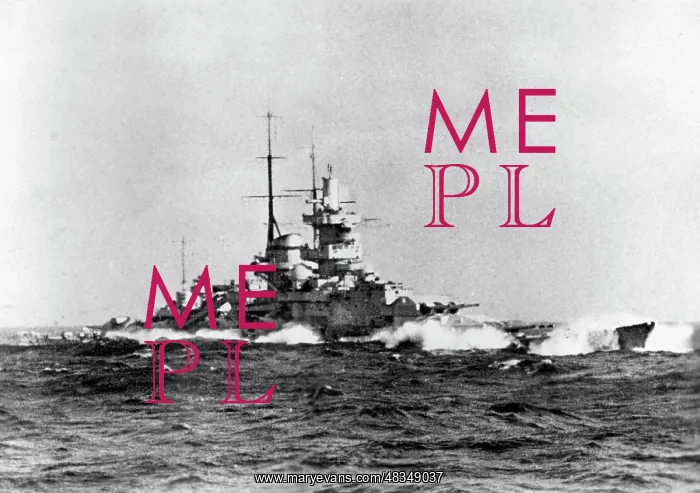 : Battleship Gneisenau, 1941 : Battleship Gneisenau, 1941