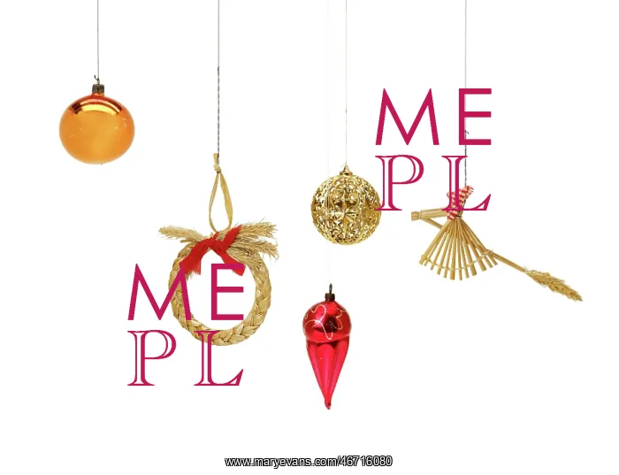 : Baubles and corn dollies : Baubles and corn dollies