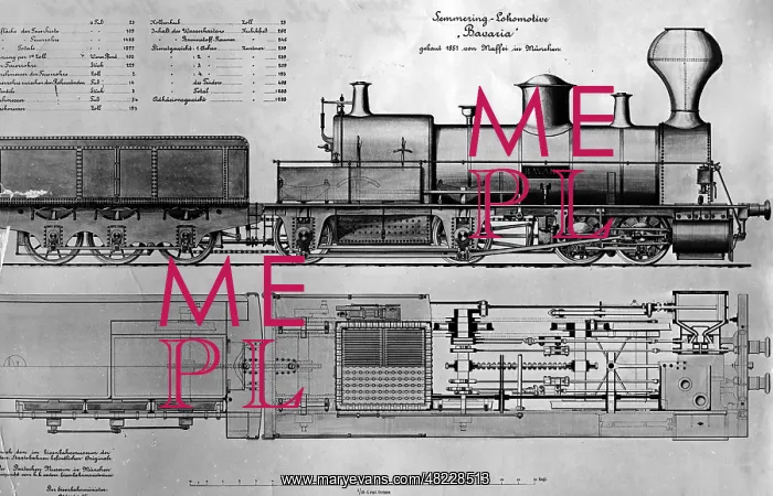 : The Bavaria, a freight train locomotive : The Bavaria, a freight train locomotive