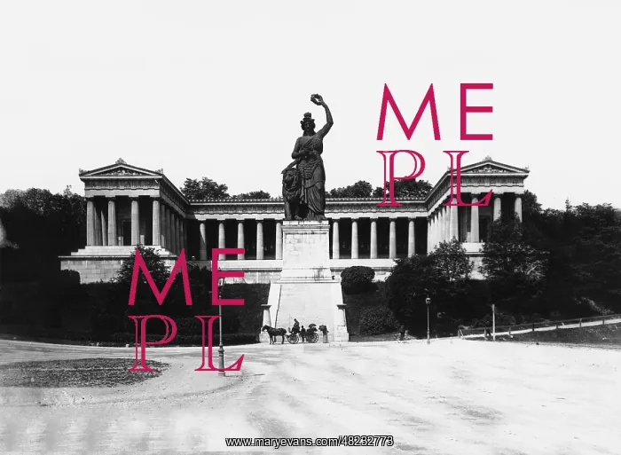 : Bavaria and the Ruhmeshalle in Munich : Bavaria and the Ruhmeshalle in Munich