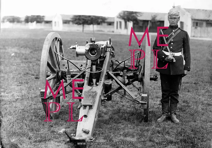 : Bavarian artilleryman, 1890 : Bavarian artilleryman, 1890