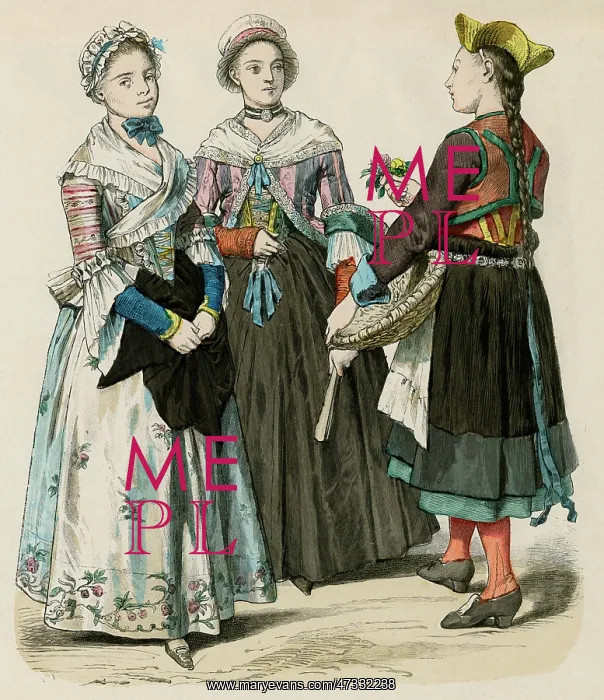 : BAVARIAN C18TH COSTUME : BAVARIAN C18TH COSTUME