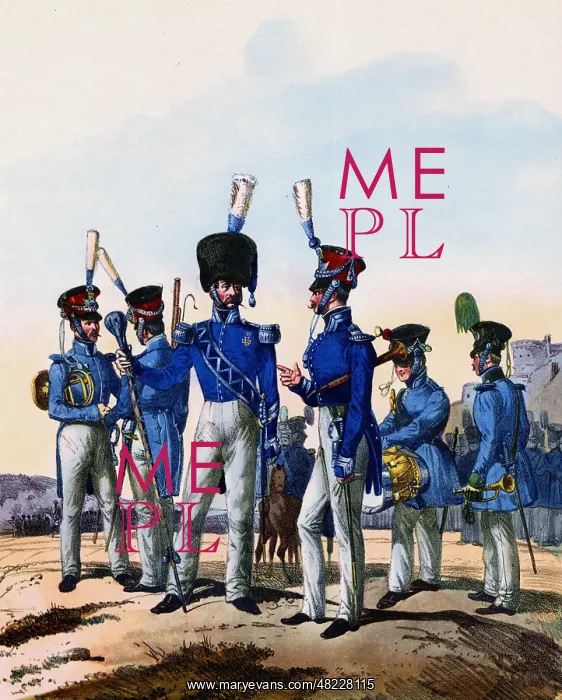 : Bavarian Landwehr, around 1835 : Bavarian Landwehr, around 1835