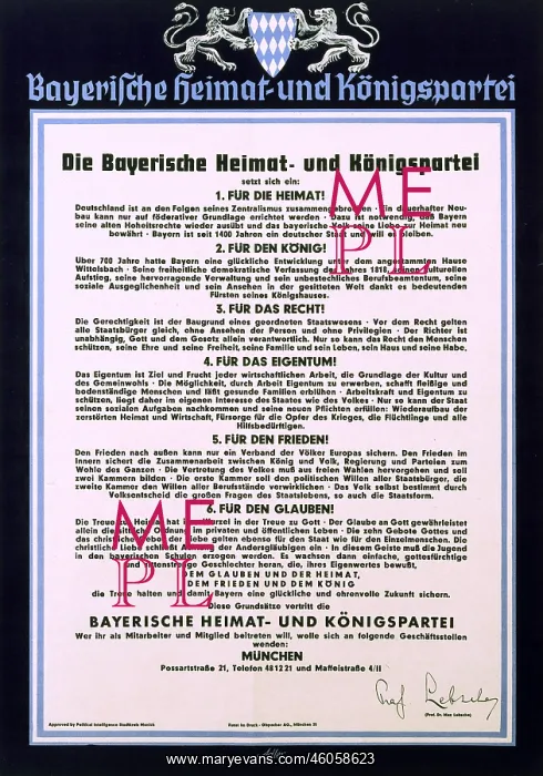 : Bavarian propaganda : Bavarian propaganda