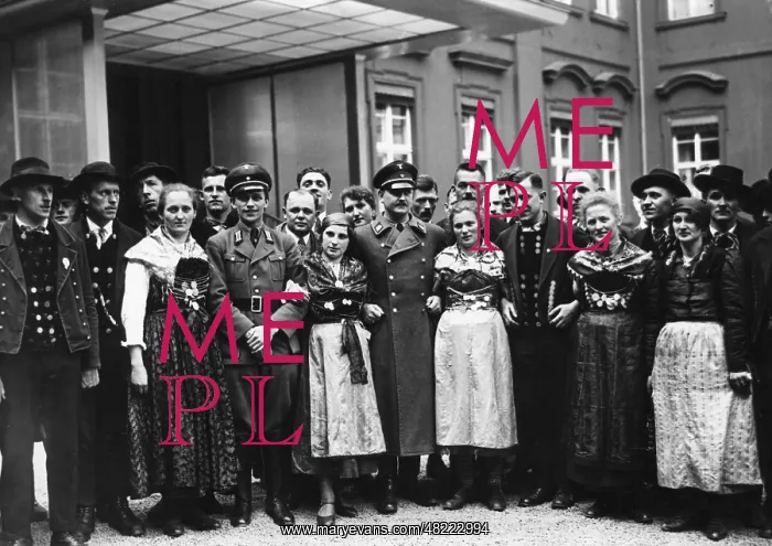 : Bavarian singers in Berlin, 1934 : Bavarian singers in Berlin, 1934