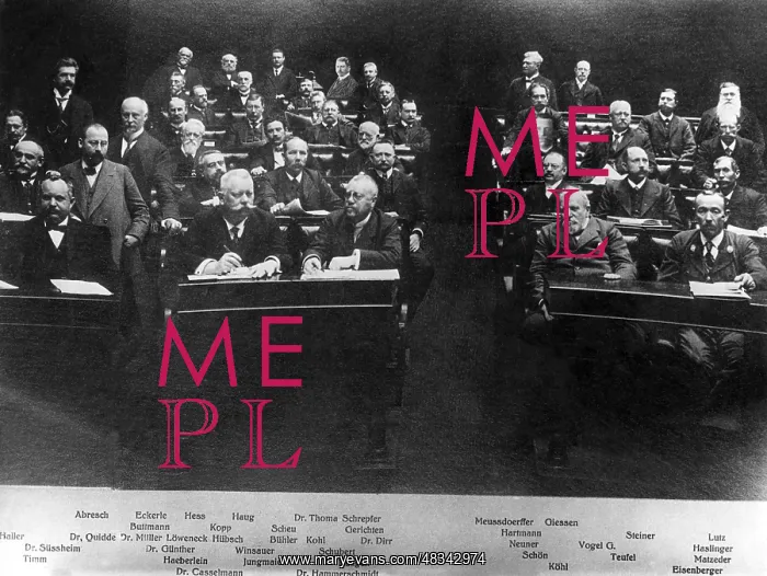: Bavarian state parliament, 1912 : Bavarian state parliament, 1912