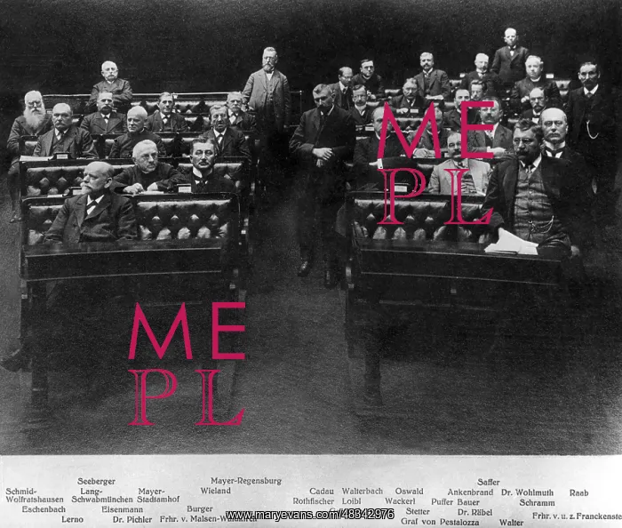  : Bavarian state parliament, 1912