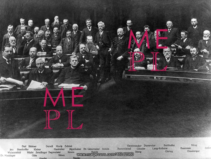 : Bavarian State Parliament, 1912 : Bavarian State Parliament, 1912