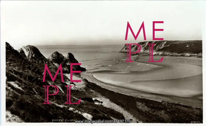 : The Bay, Three Cliffs Bay, Glamorgan : The Bay, Three Cliffs Bay, Glamorgan