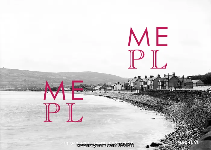 : The Bay and Strand Carnlough : The Bay and Strand Carnlough