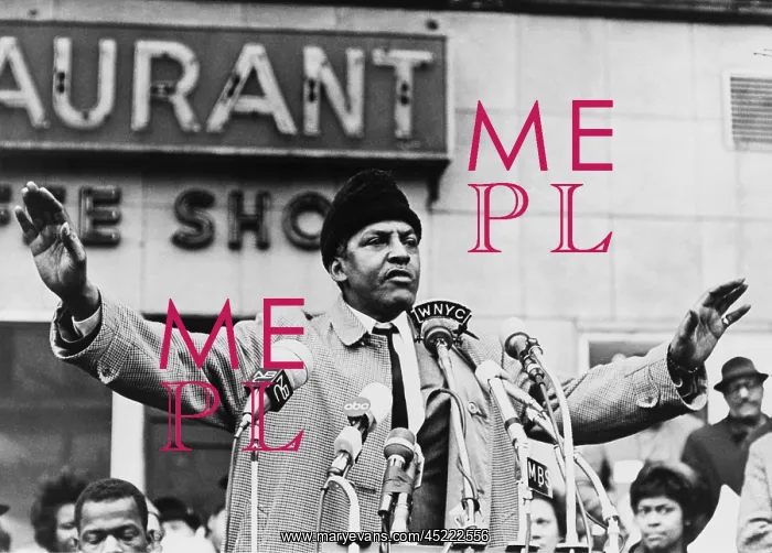 : Bayard Rustin (1912-1987), speaking in New ? : Bayard Rustin (1912-1987), speaking in New ?