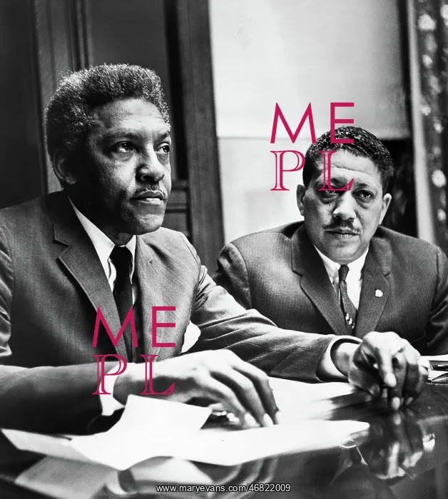 : Bayard Rustin - Eugene Reed - civil rights - social issues : Bayard Rustin - Eugene Reed - civil rights - social issues