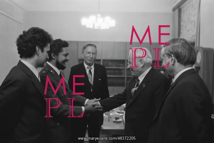 : Bayardo Arce visits USSR : Bayardo Arce visits USSR