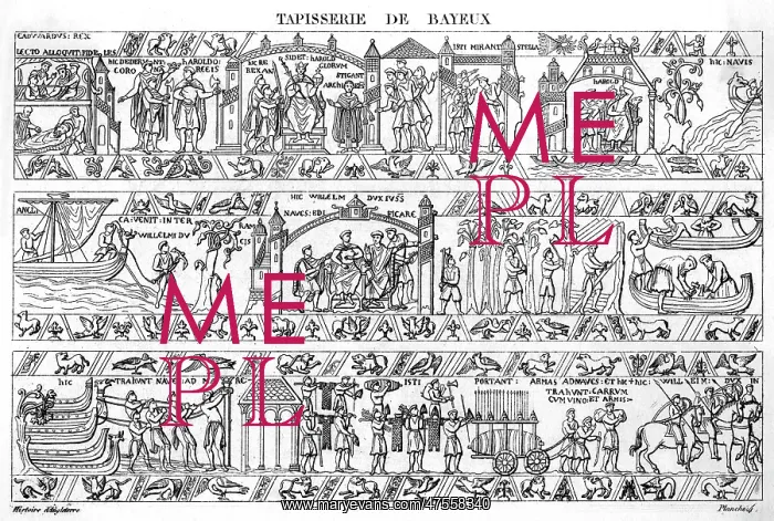 : Bayeux Tapestry (4 of 8) : Bayeux Tapestry (4 of 8)