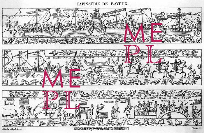 : Bayeux Tapestry (5 of 8) : Bayeux Tapestry (5 of 8)