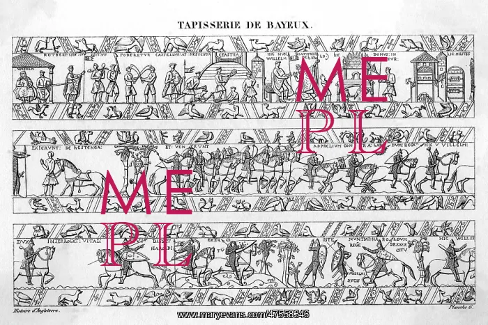 : Bayeux Tapestry (6 of 8) : Bayeux Tapestry (6 of 8)