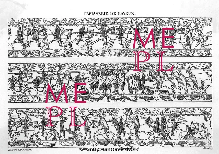 : Bayeux Tapestry (7 of 8) : Bayeux Tapestry (7 of 8)