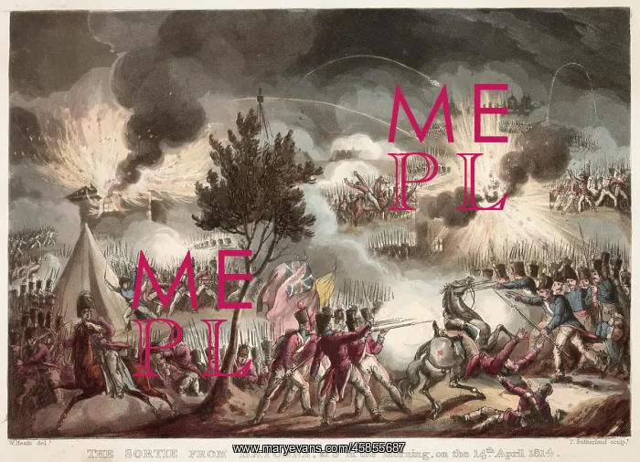  : BAYONNE SORTIE 1814