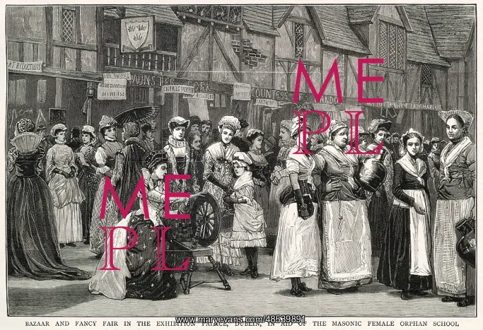 : Bazaar and fancy fair in Dublin, 1882 : Bazaar and fancy fair in Dublin, 1882