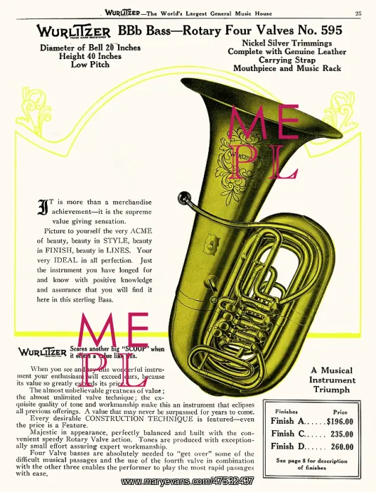 : BB-flat Bass, Wurlitzer : BB-flat Bass, Wurlitzer