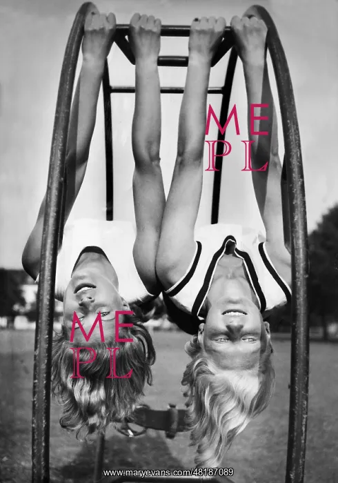 : BDM girls exercise on a gym wheel : BDM girls exercise on a gym wheel